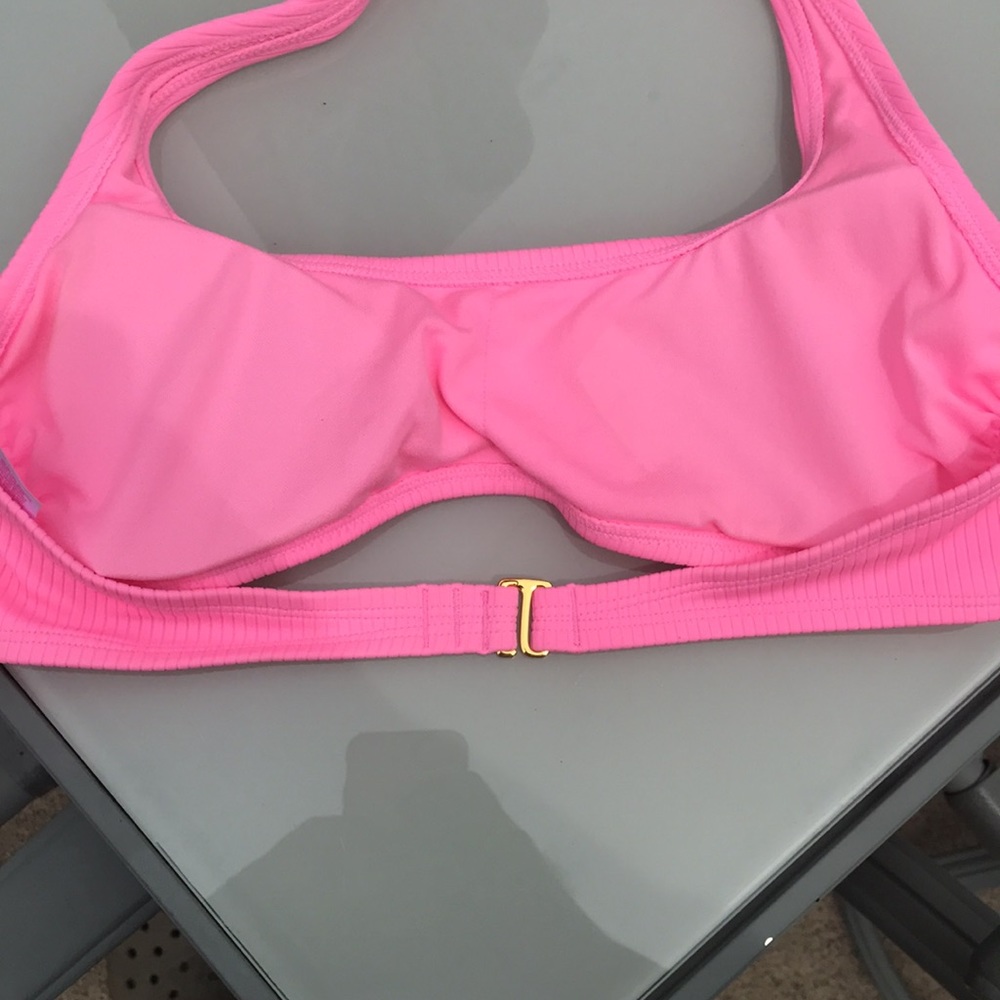 Bright Pink Bikini Top - Picture 4 of 8